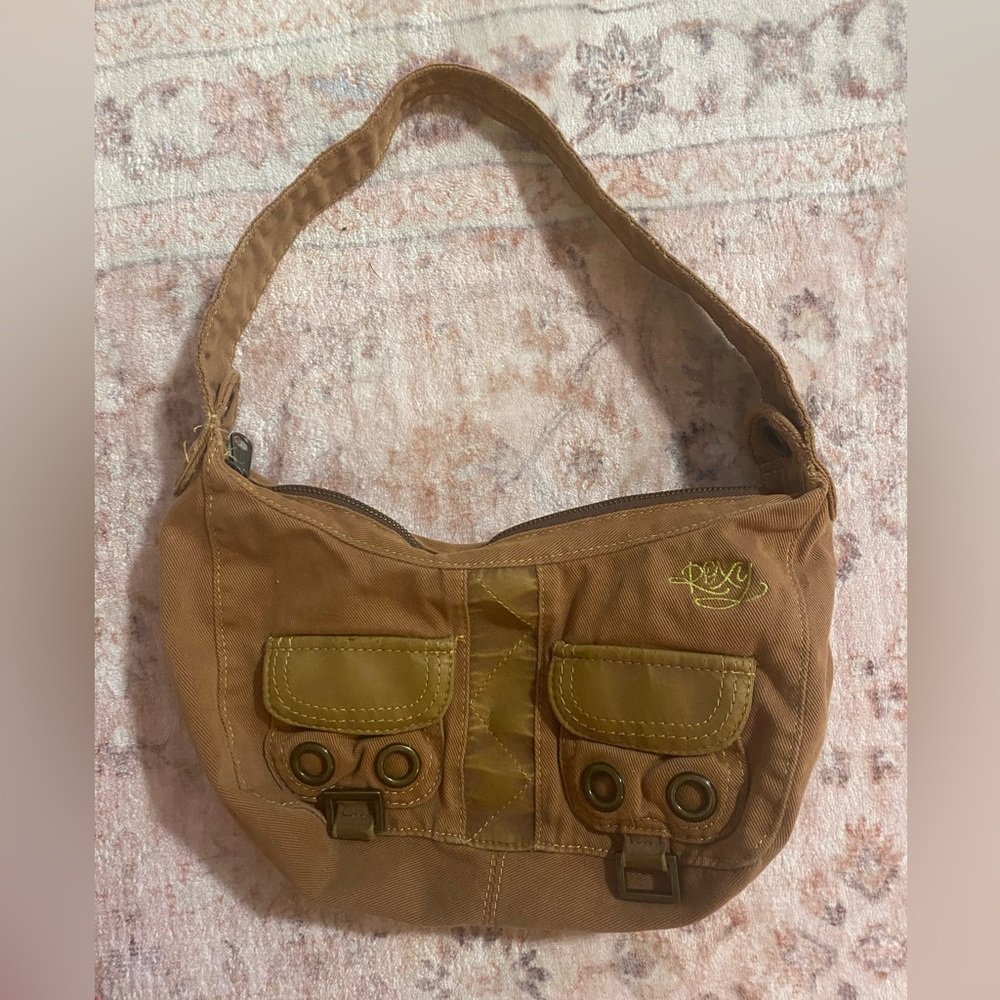 y2k Roxy brown purse